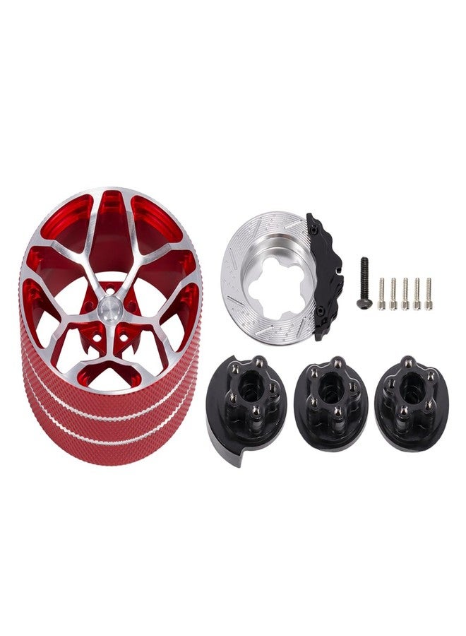 VNUHV CNC Aluminum Transmitter Protector Frame Bracket Carrying Handle for Flysky NB4/Noble Lite/NB4 PRO Remote Control Upgrade Parts (Red) - Image 4